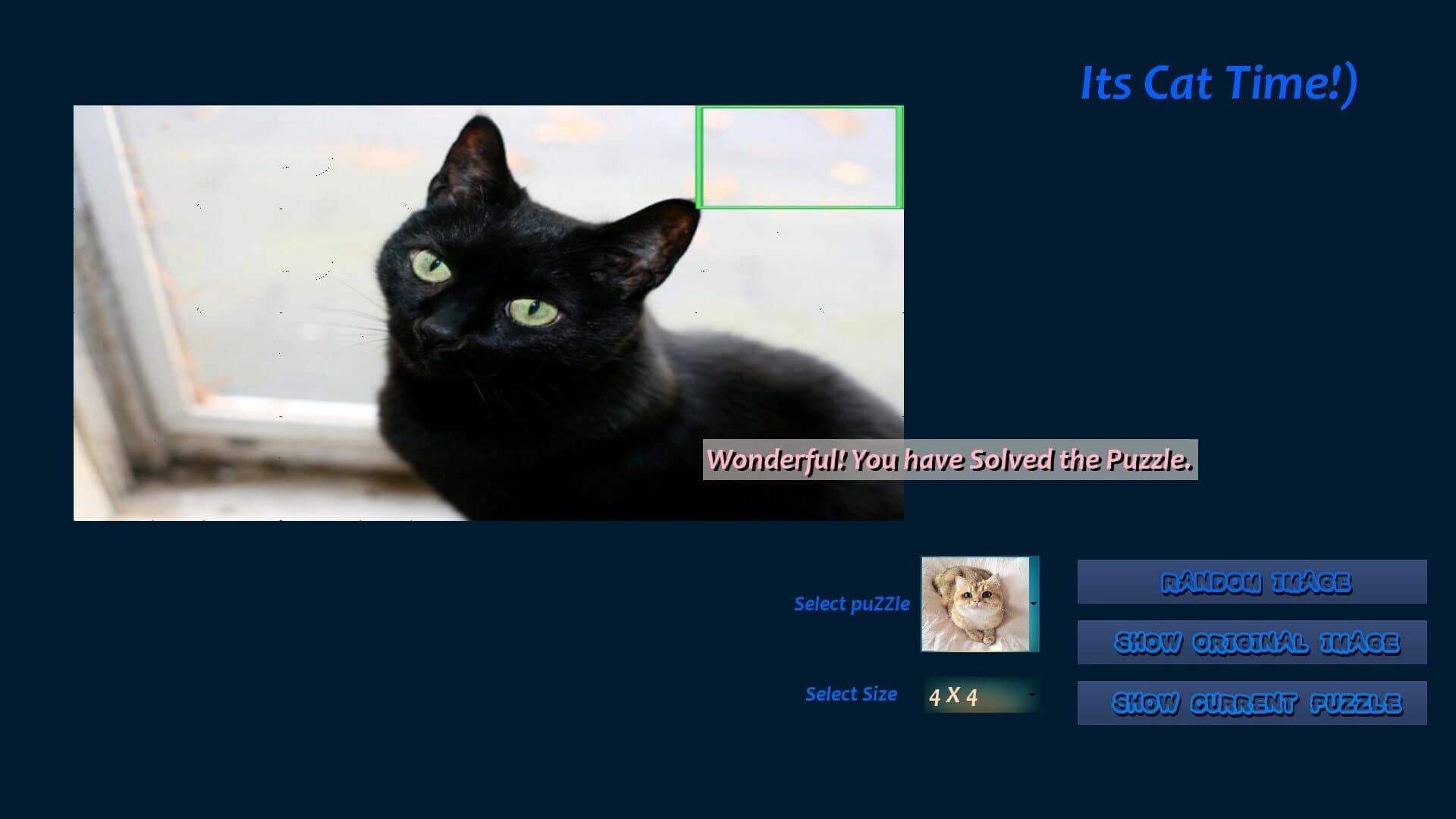 Cute Cats Puzzles screenshot 2