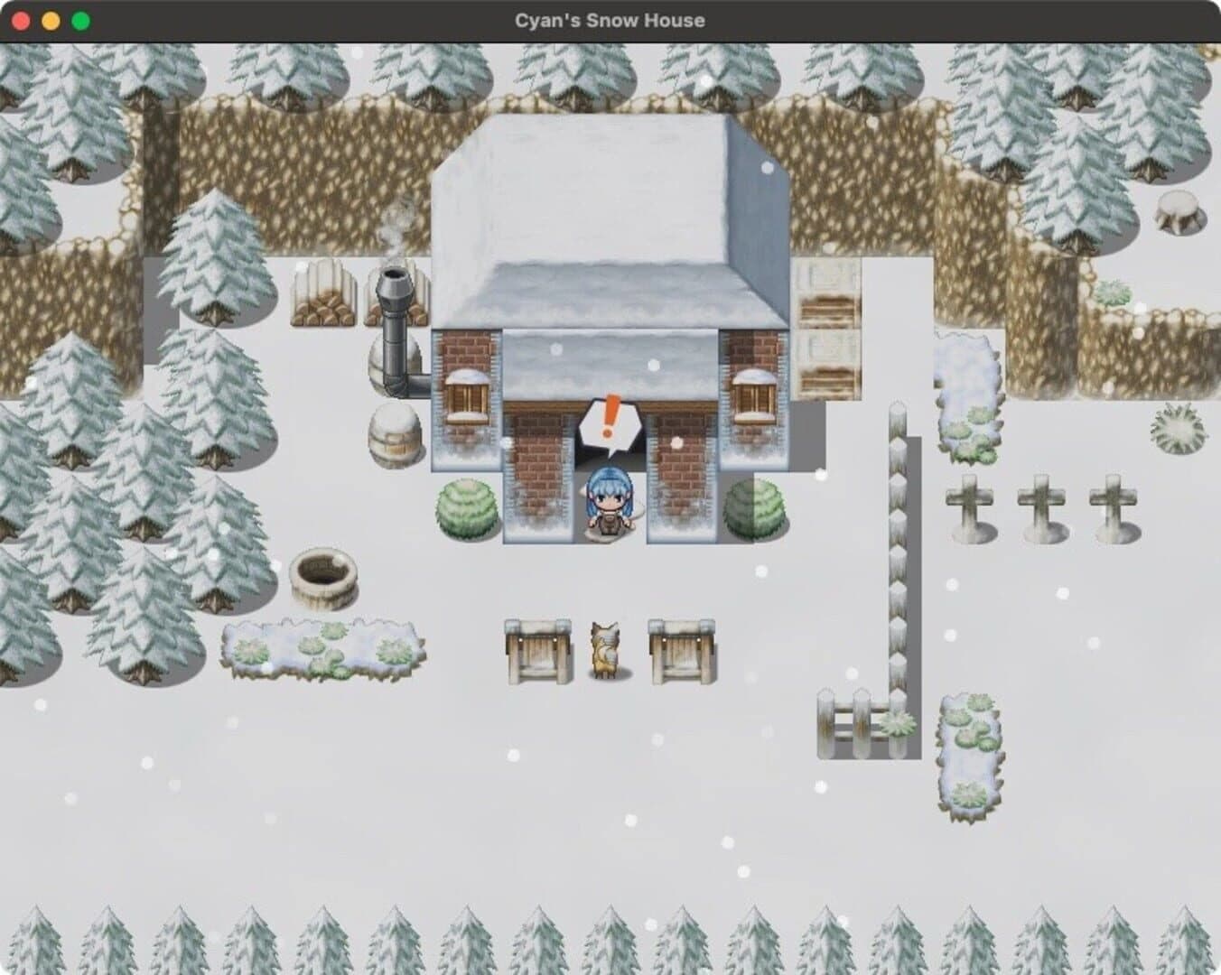 Cyan's Snow House screenshot 1