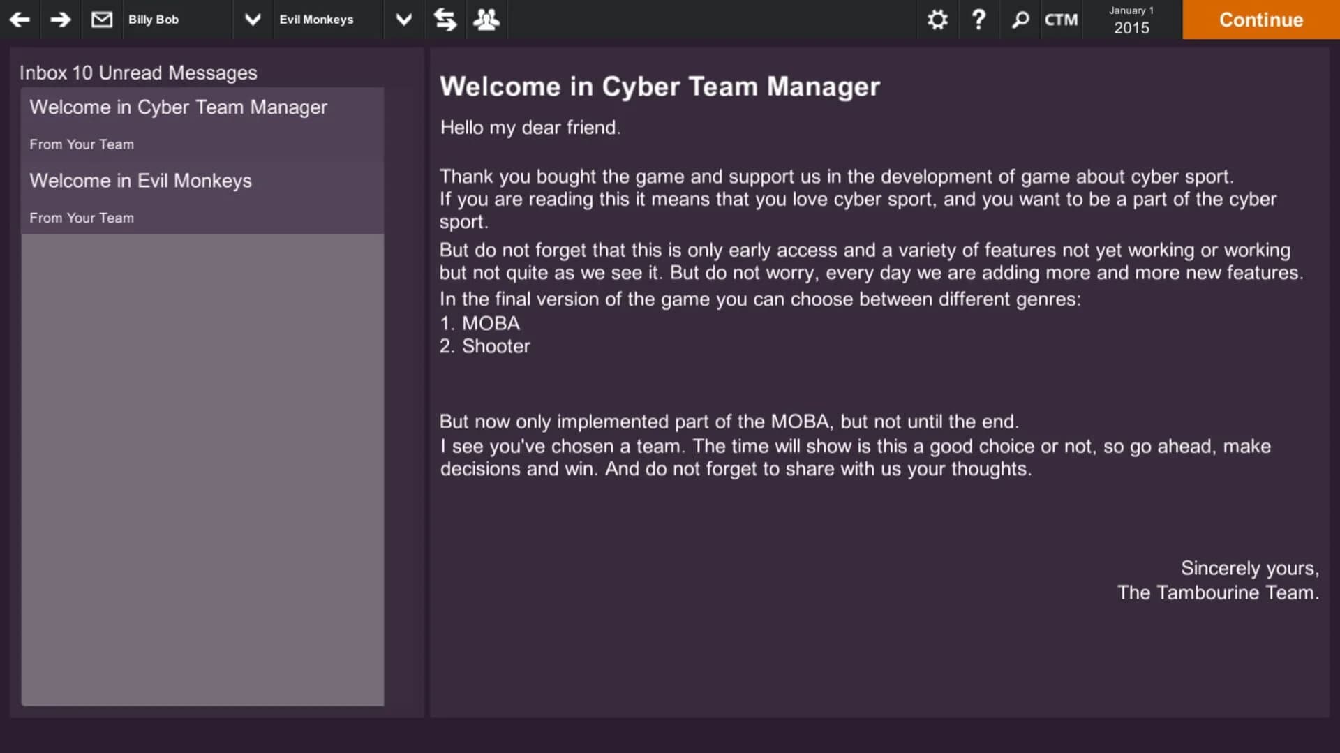 Cyber Team Manager screenshot 5