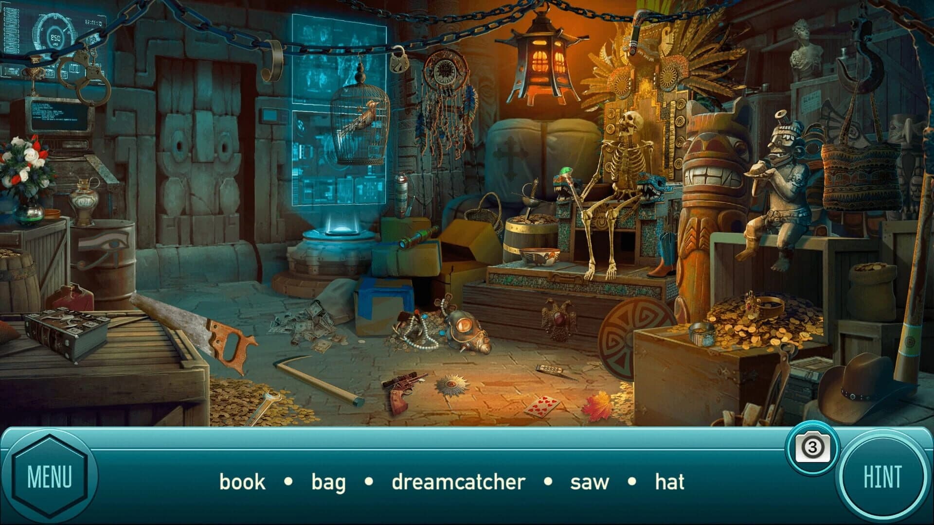 Cyber West: Hidden Object Games - Western screenshot 1