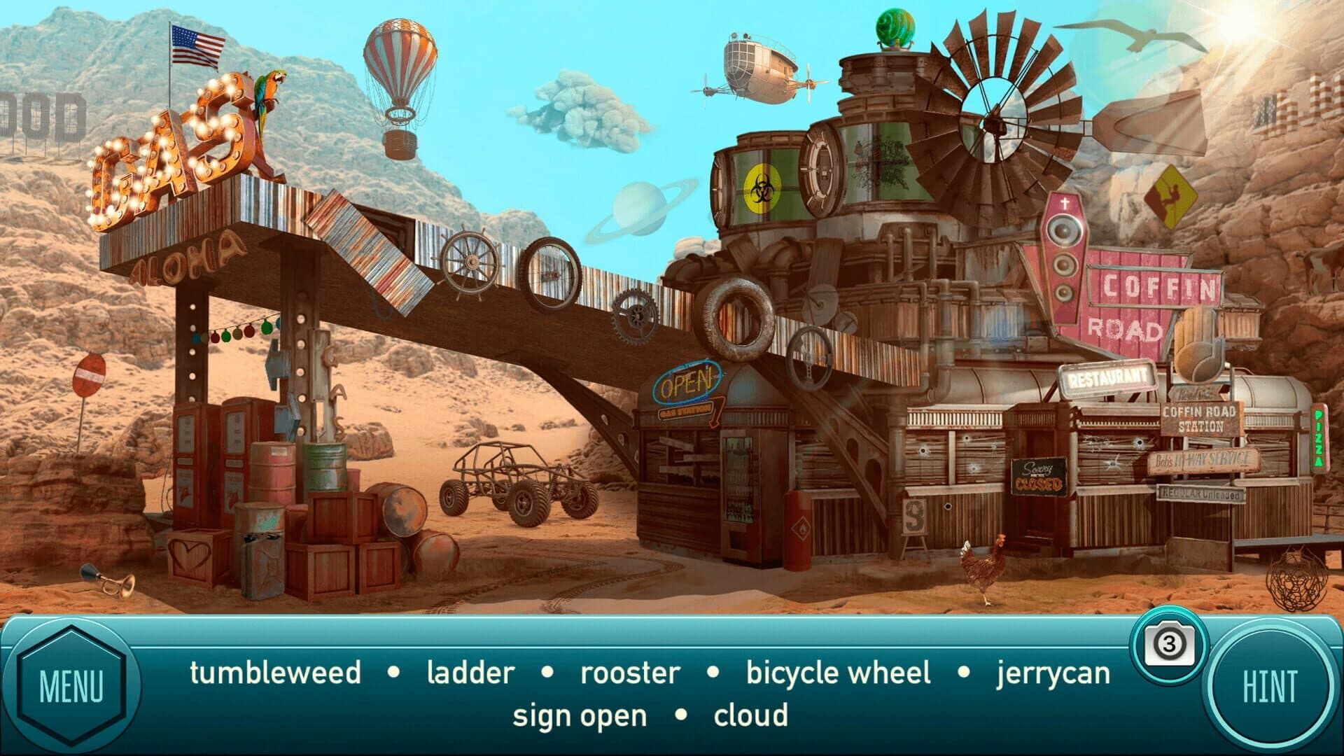 Cyber West: Hidden Object Games - Western screenshot 5