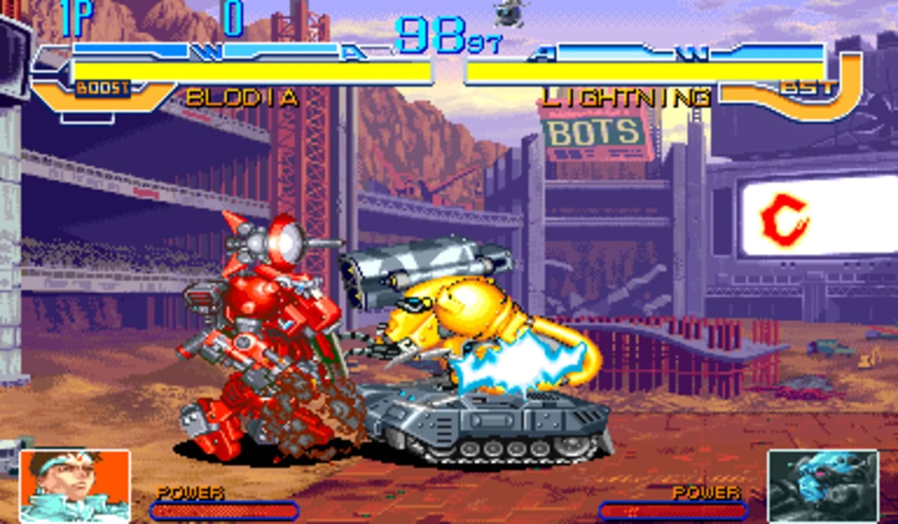 Cyberbots: Fullmetal Madness screenshot 1