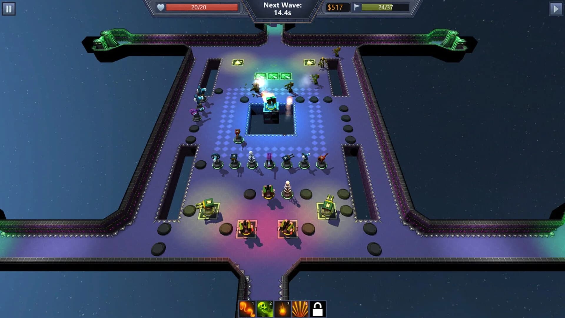 Cyborg Tower Defense screenshot 2