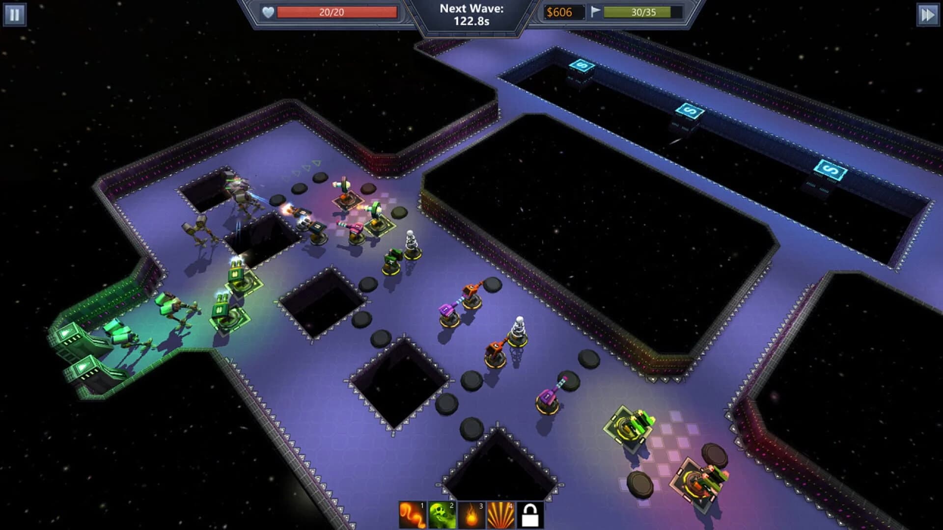 Cyborg Tower Defense screenshot 1