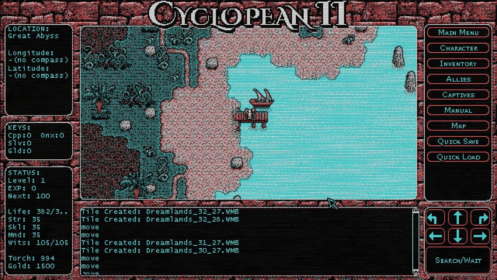 Cyclopean II: The Dreamlands screenshot 4
