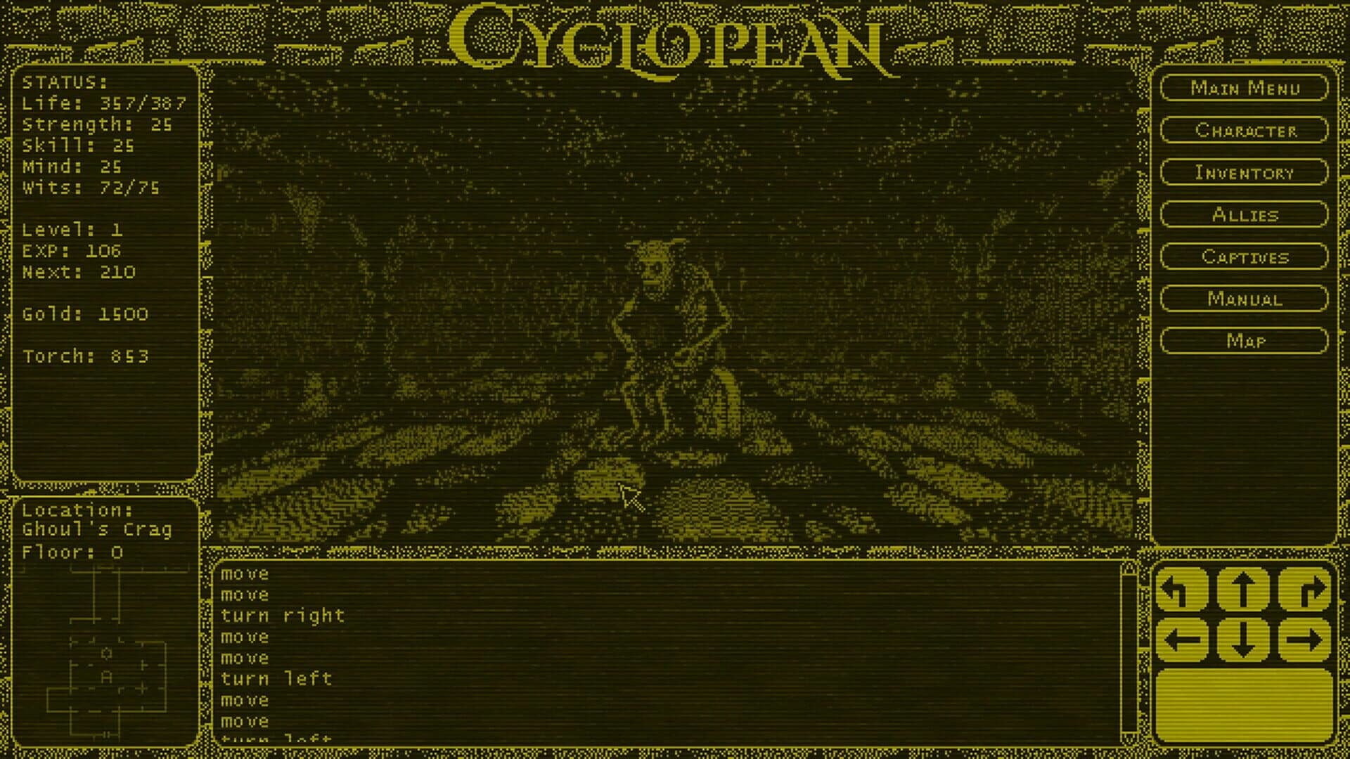 Cyclopean: The Great Abyss screenshot 3