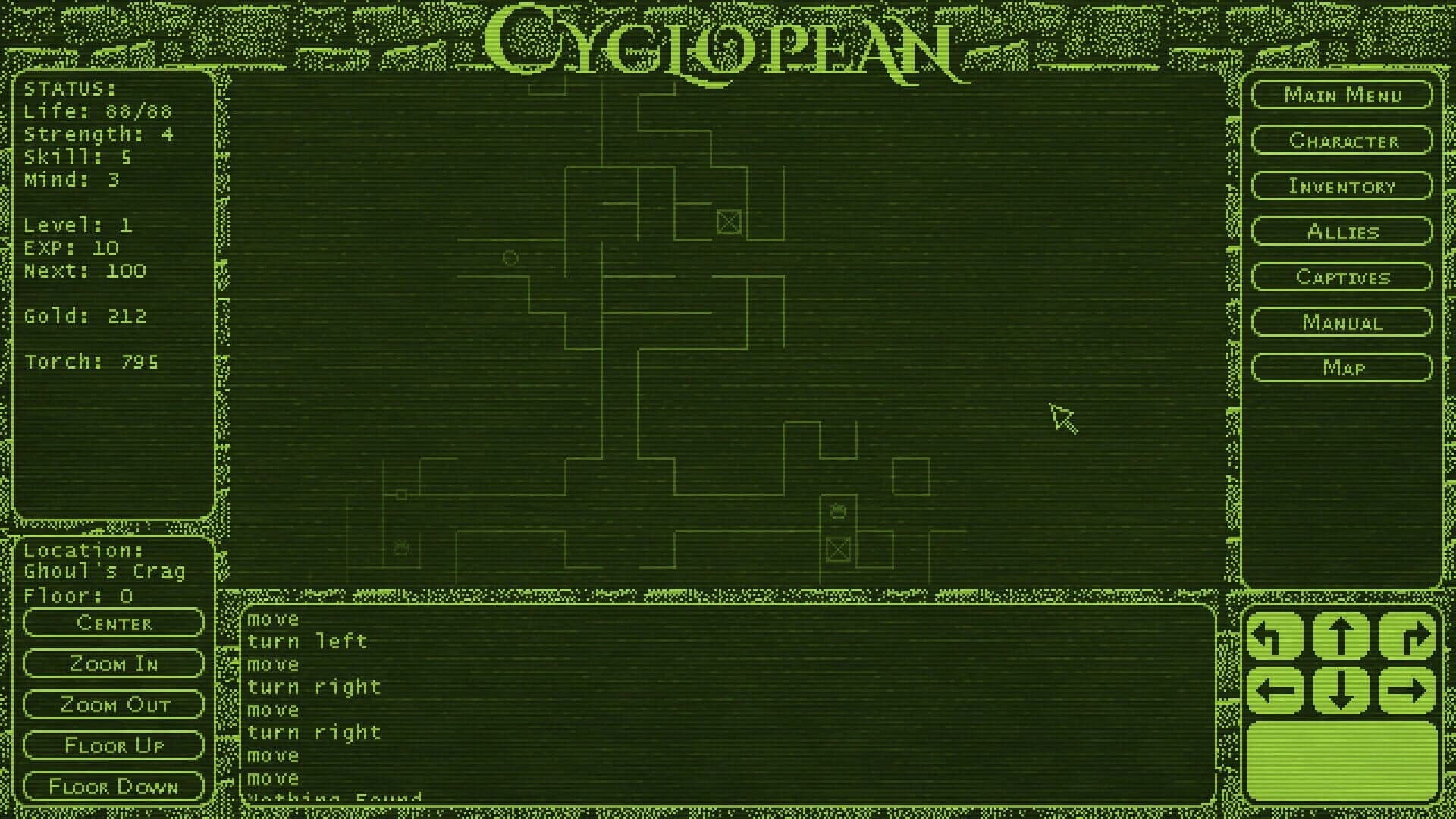 Cyclopean: The Great Abyss screenshot 2