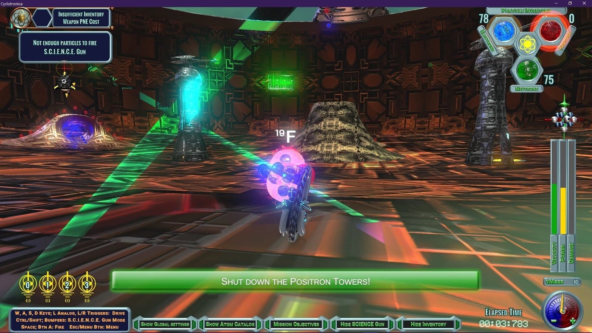 Cyclotronica screenshot 2