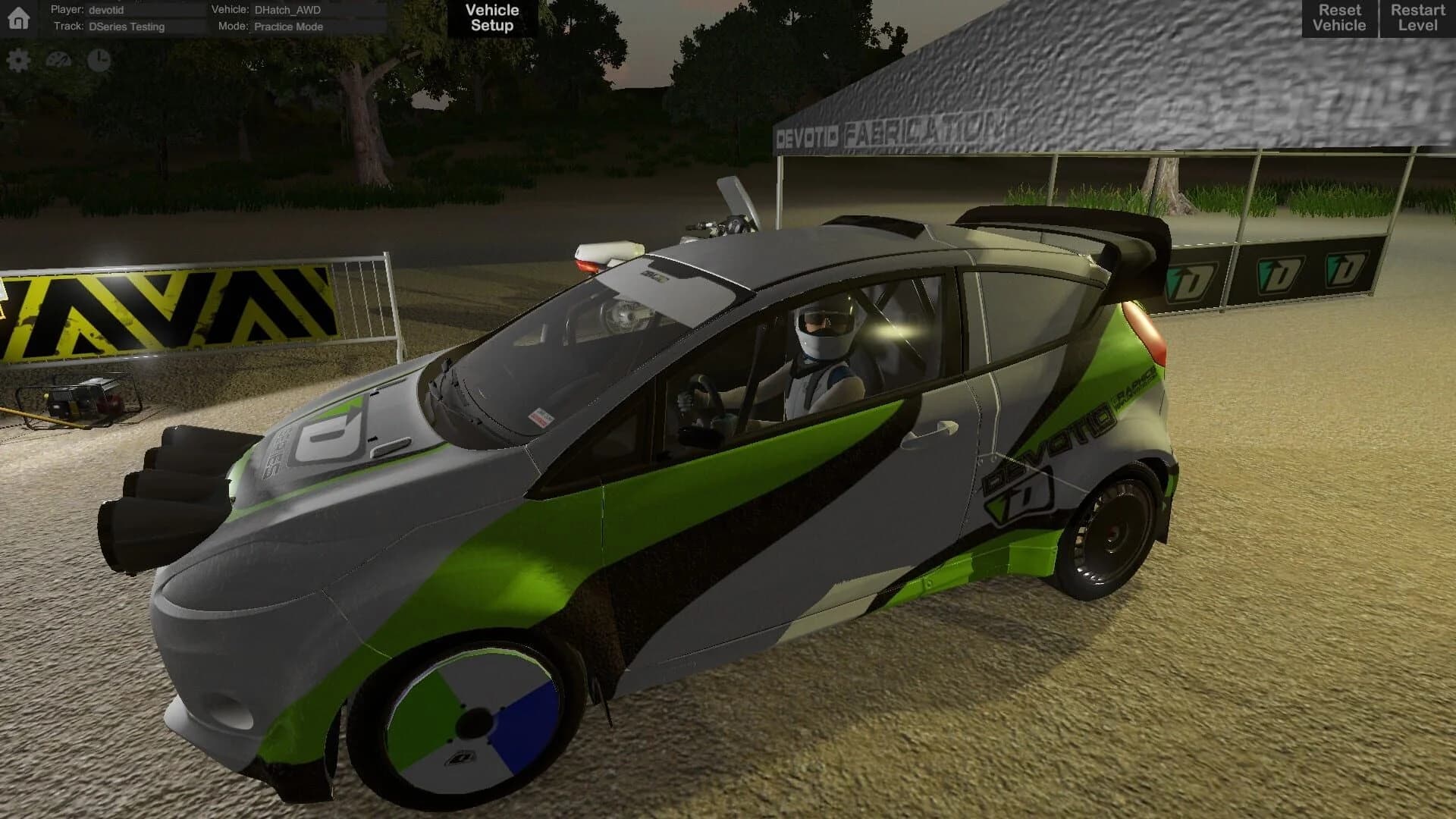 D Series Off Road Driving Simulation screenshot 2