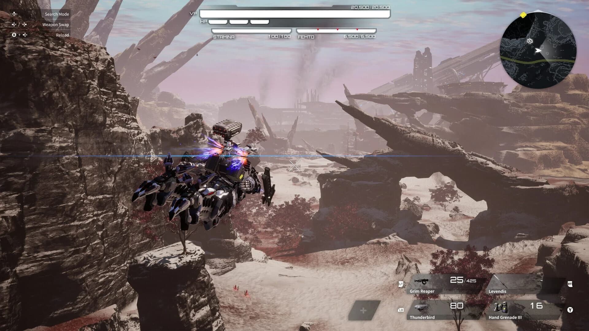 Daemon x Machina: Titanic Scion screenshot 1