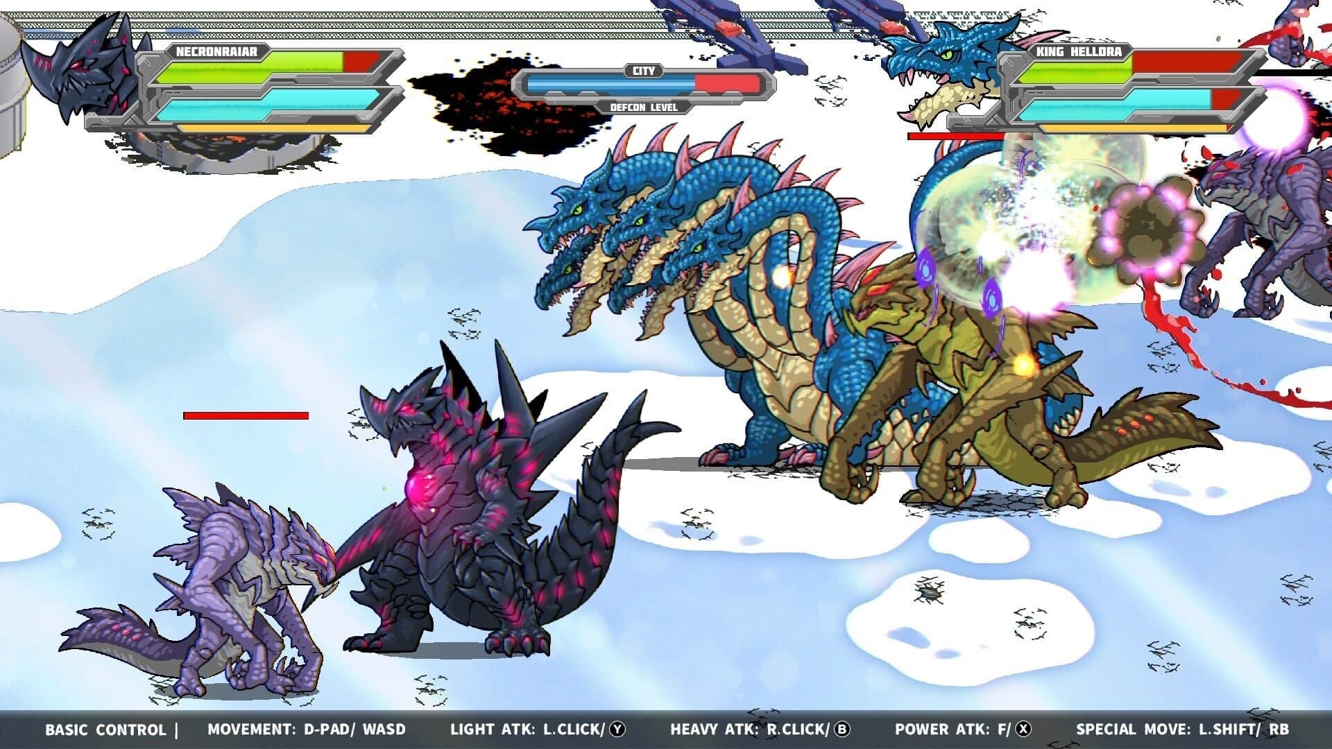 Daikaiju Daikessen: Versus screenshot 2