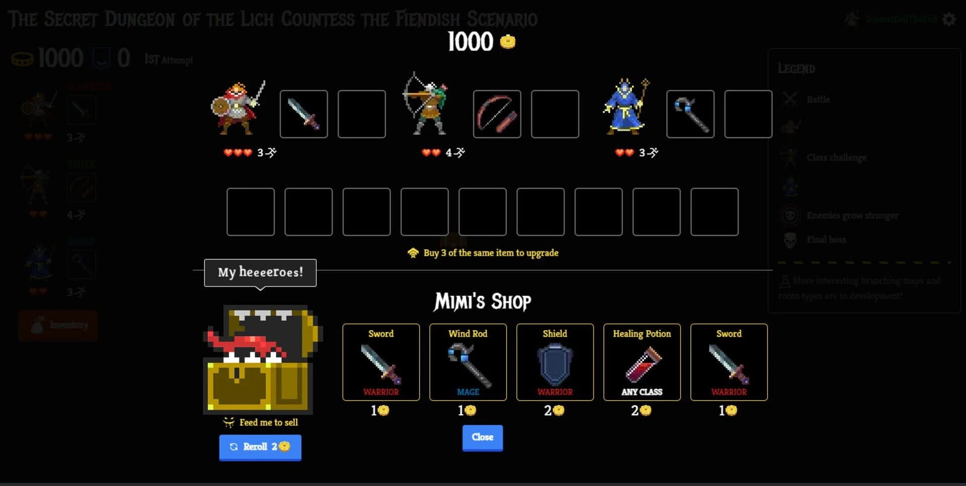 Daily Dungeon Club screenshot 3