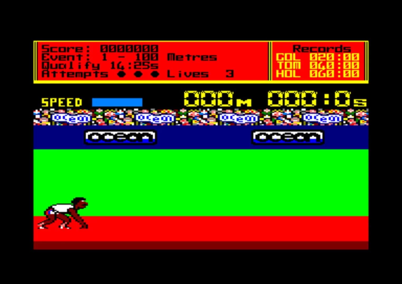 Daley Thompson's Decathlon screenshot 1