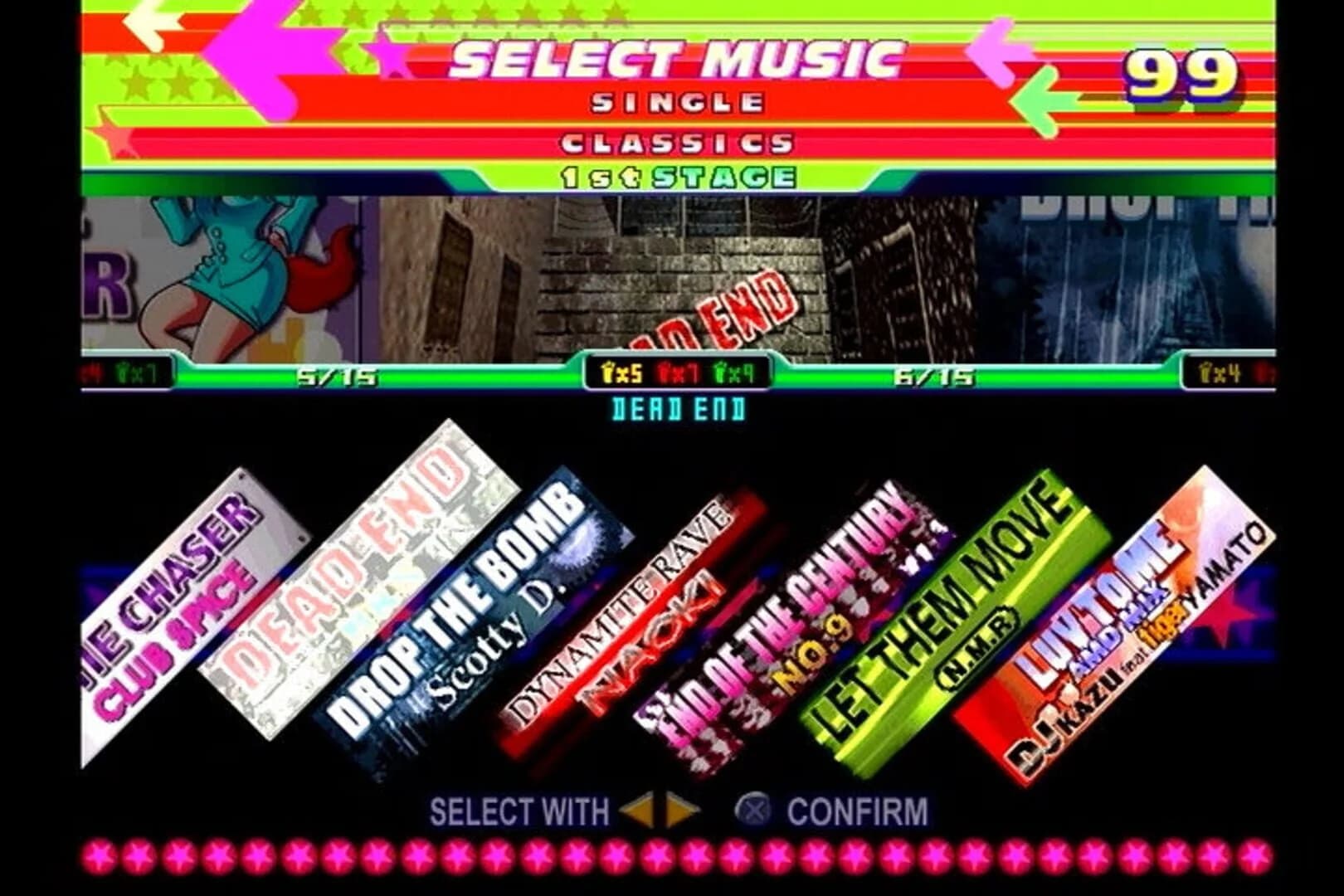 Dance Dance Revolution Konamix screenshot 1