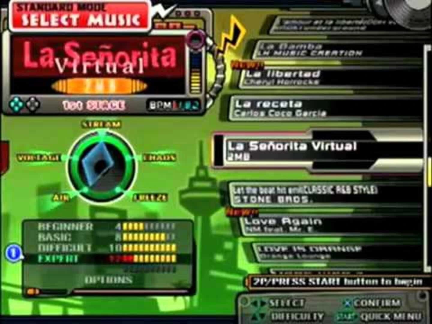 Dance Dance Revolution X2 screenshot 1