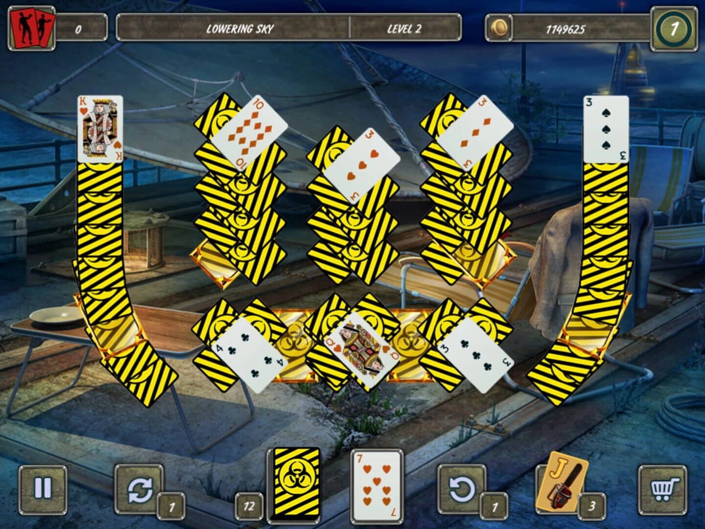 Dangerous Solitaire: Zombie Fever screenshot 3