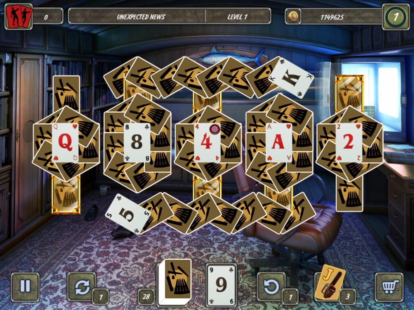 Dangerous Solitaire: Zombie Fever screenshot 5