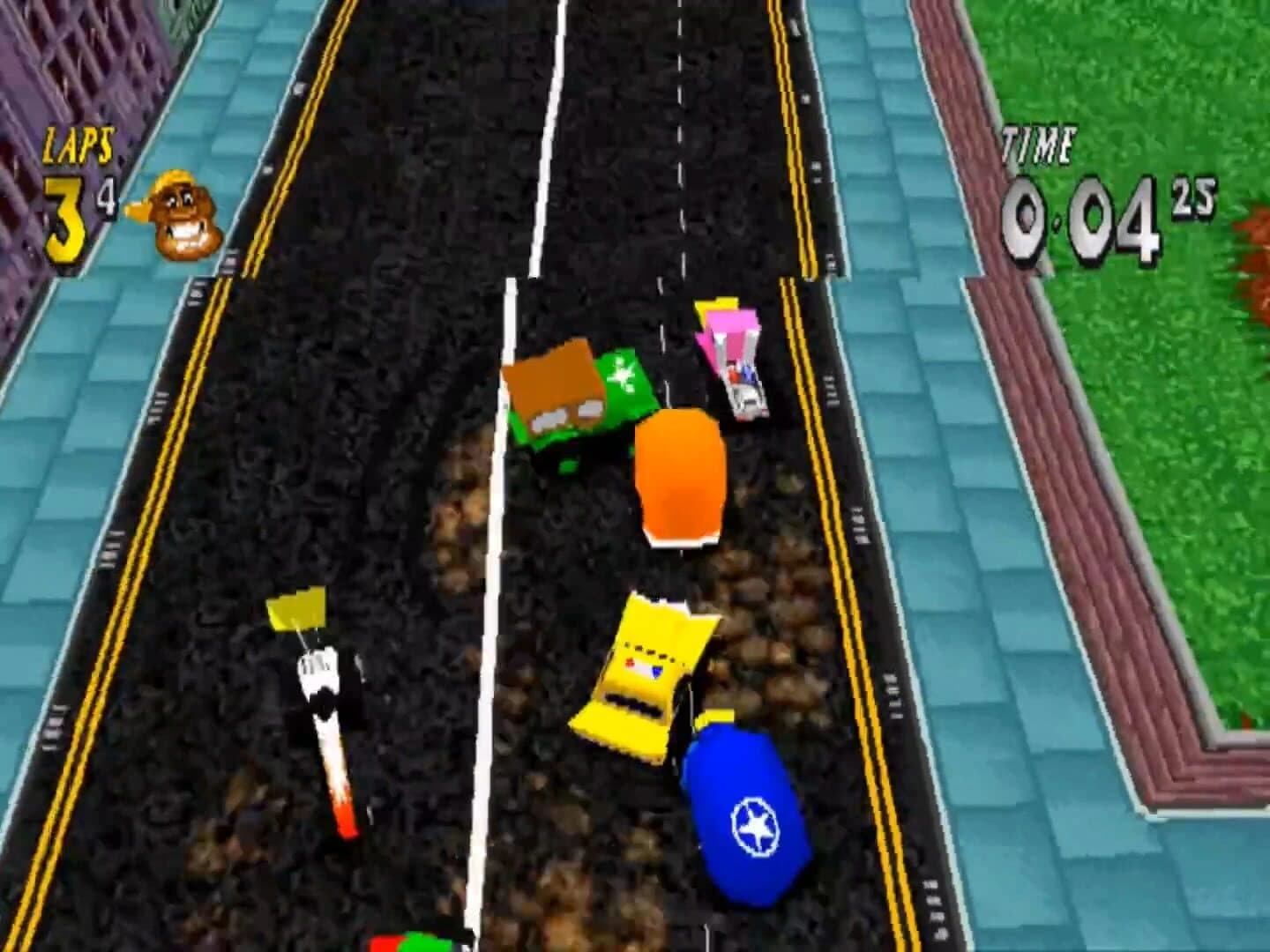 Dare Devil Derby 3D screenshot 2