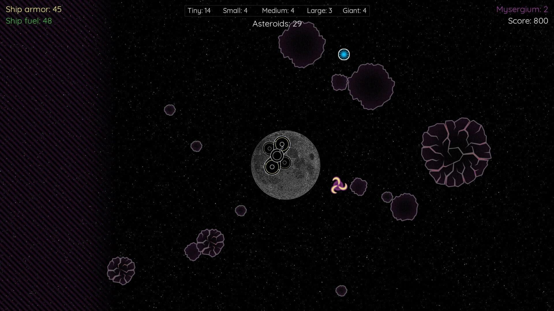 Dark Asteroids screenshot 2
