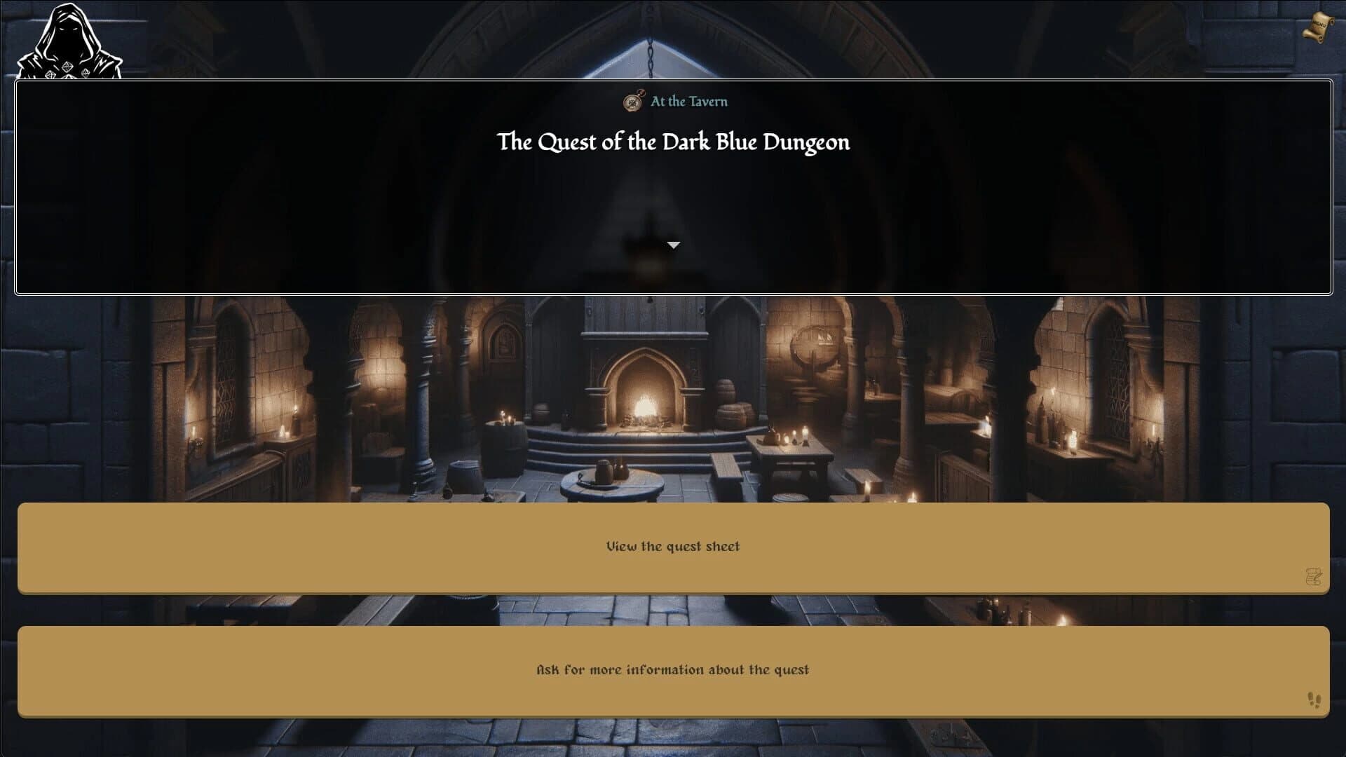 Dark Blue Dungeon screenshot 1