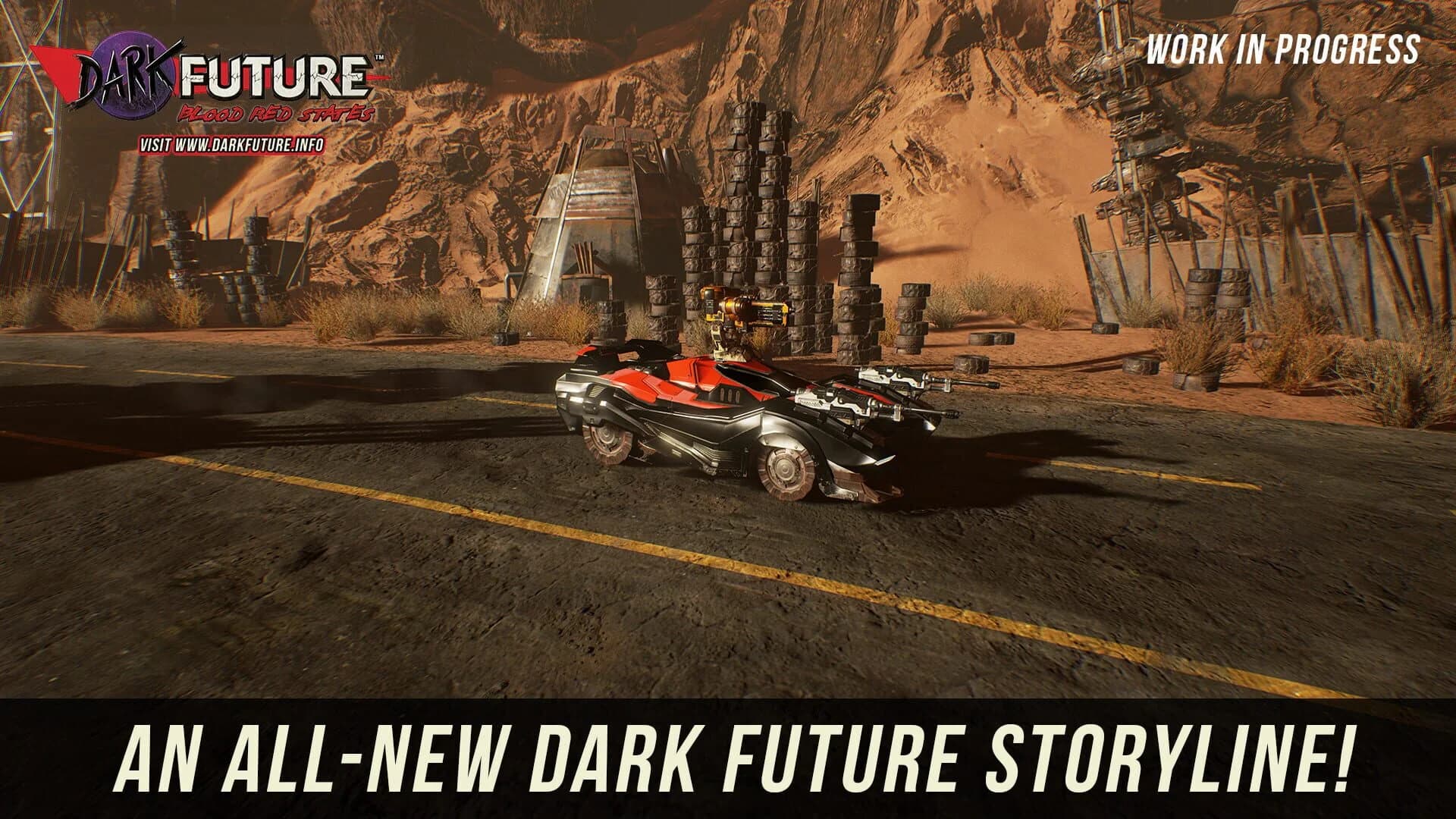 Dark Future: Blood Red States screenshot 2