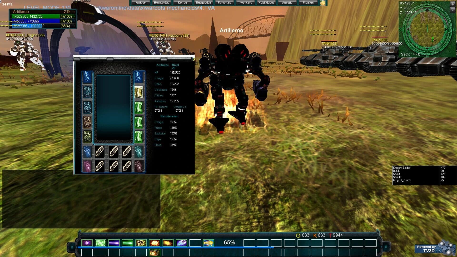 Dark War Online screenshot 5