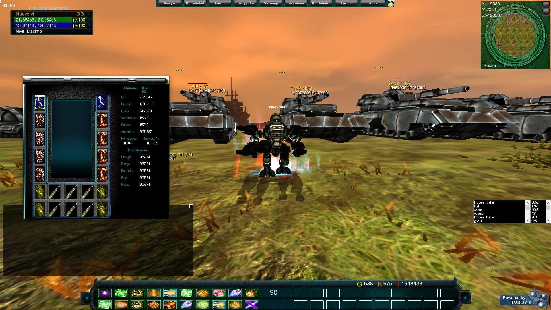 Dark War Online screenshot 3