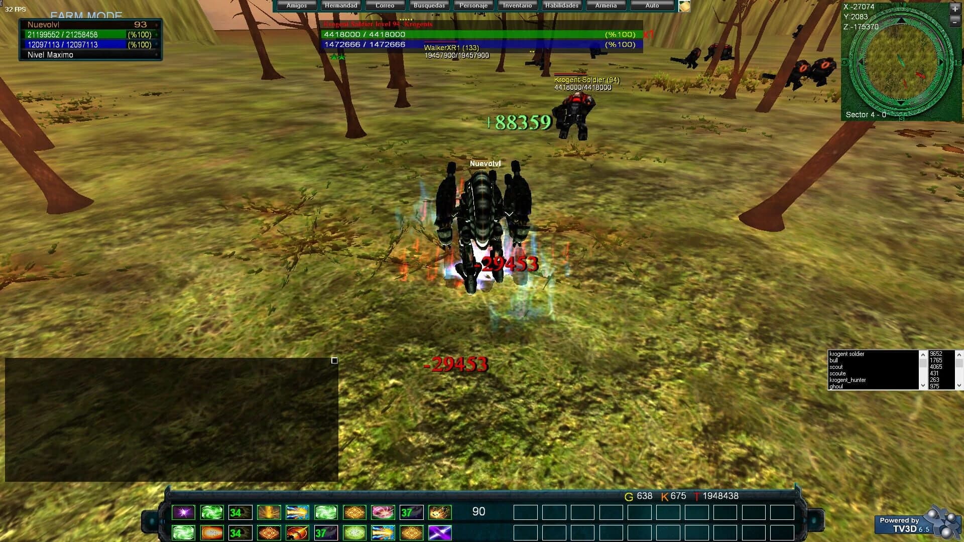 Dark War Online screenshot 4