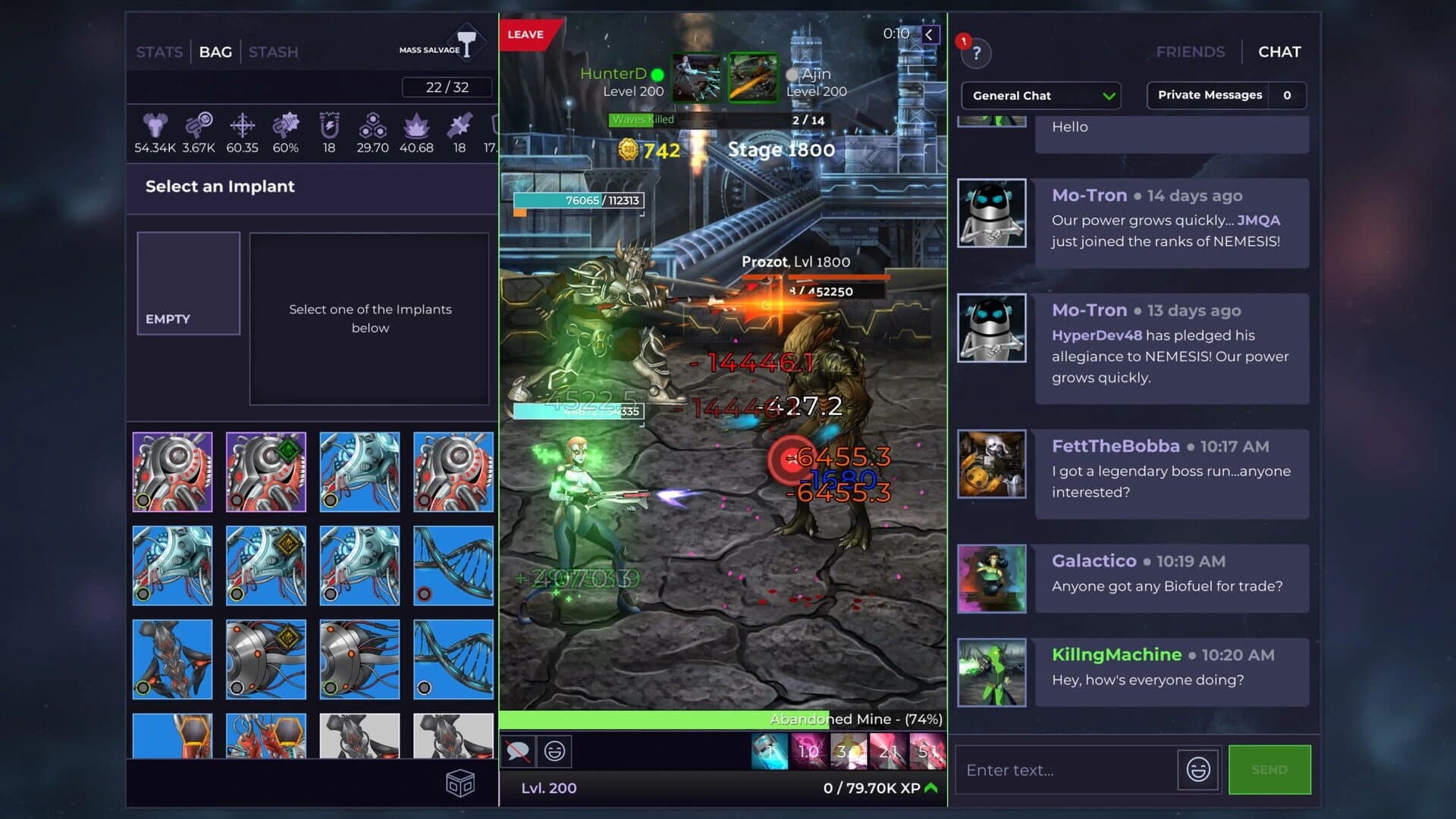 Darkzone: Idle RPG screenshot 3