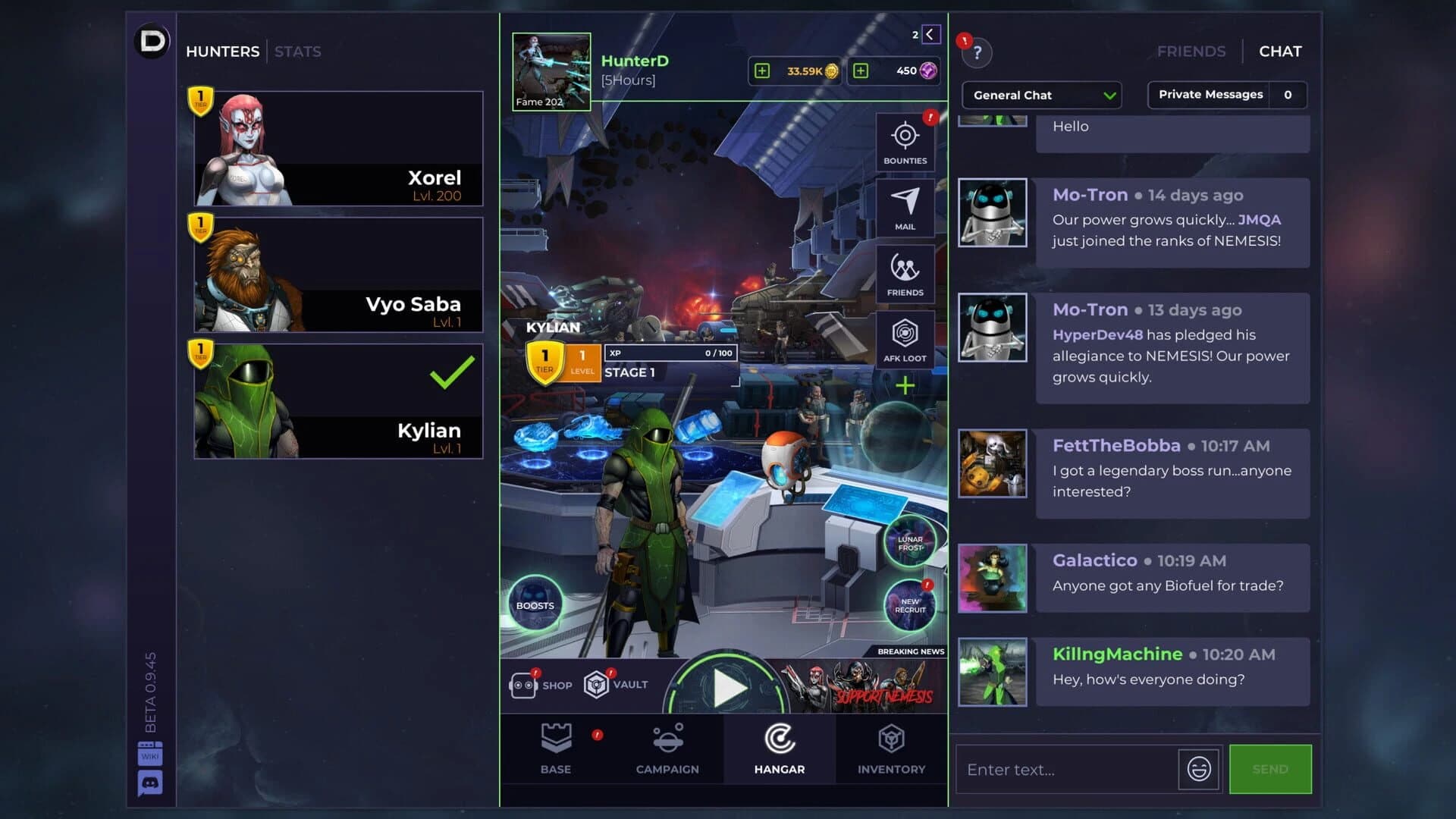 Darkzone: Idle RPG screenshot 1
