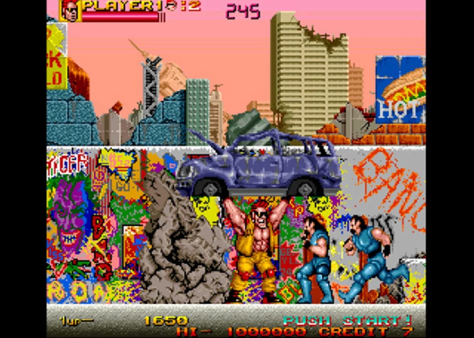 Data East Arcade Classics screenshot 3