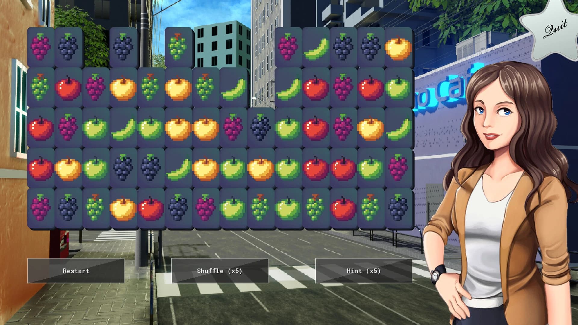 Date With a Girl: Mahjong screenshot 3