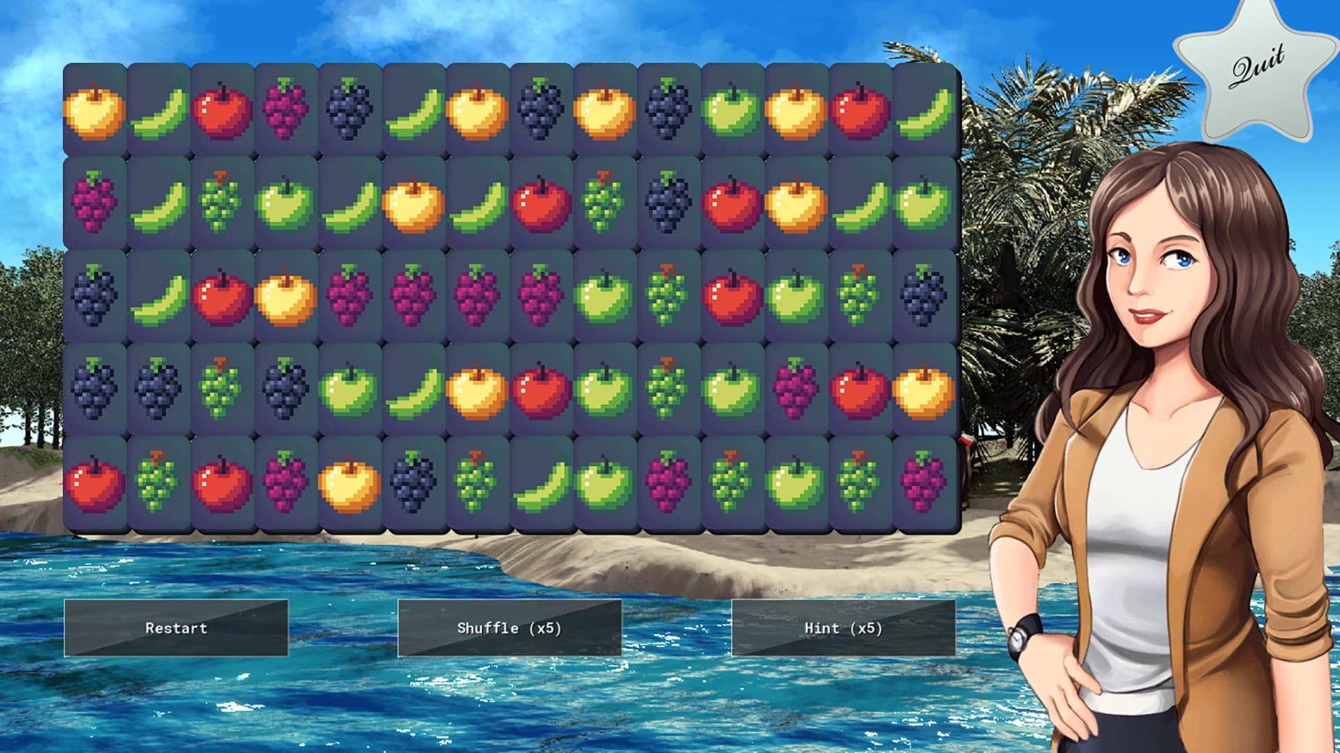 Date With a Girl: Mahjong screenshot 6