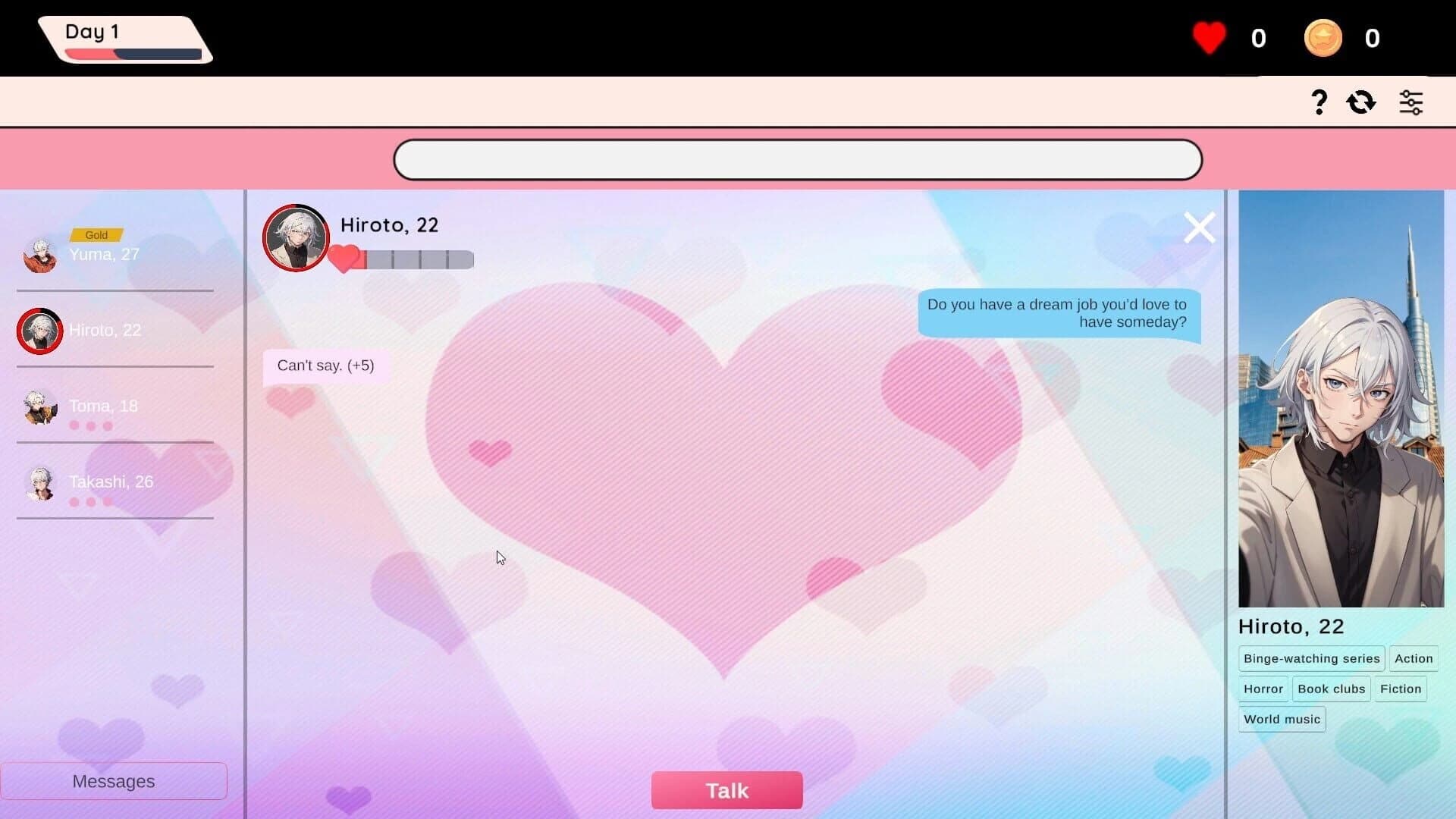 Dating App Simulator screenshot 2