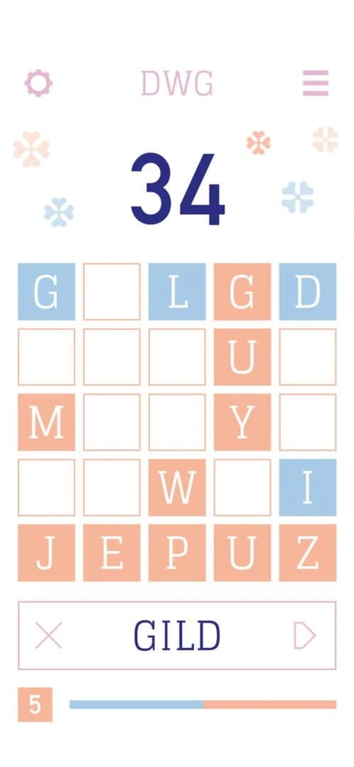 Dave's Word Game screenshot 1