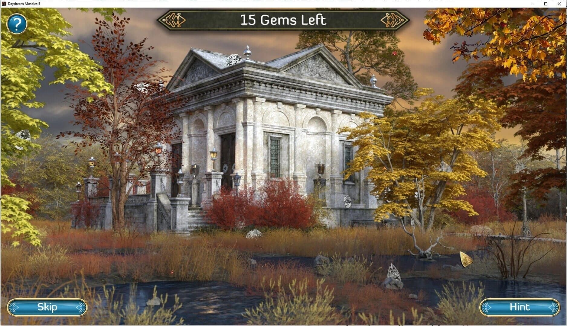 Daydream Mosaics 5: Crimson Veil screenshot 1