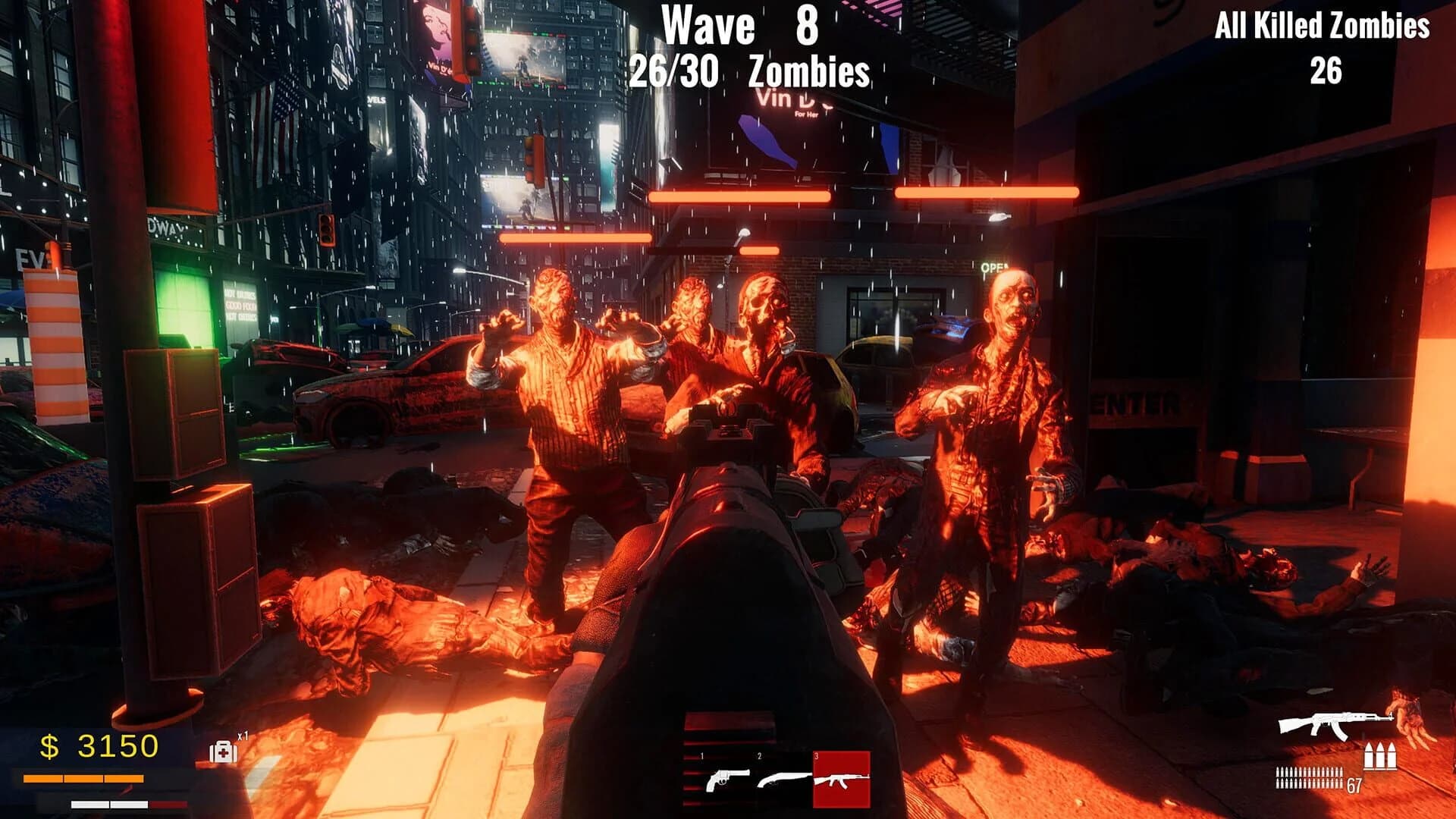 Dead Crossway Zompell Survival Zombie screenshot 1