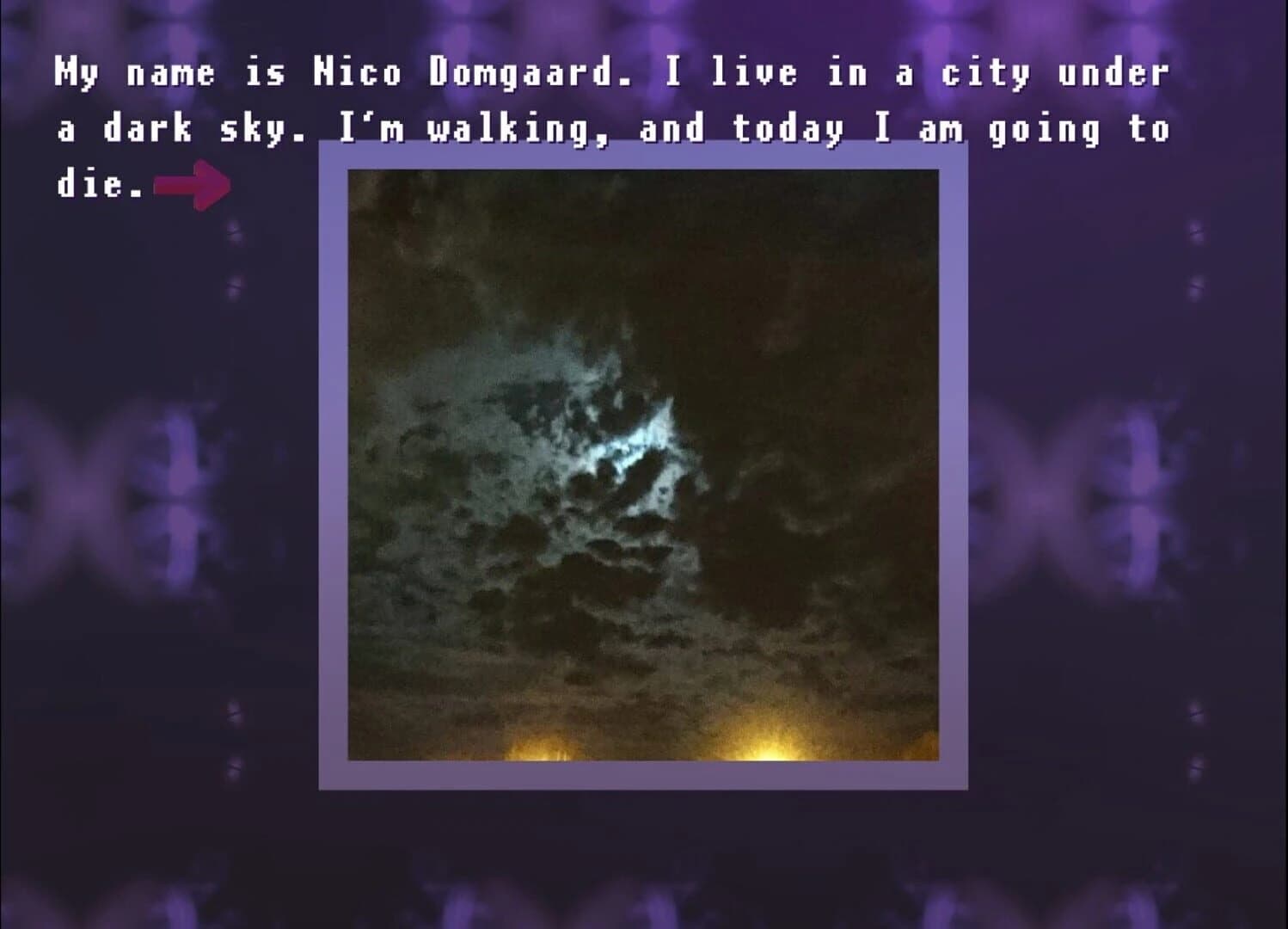 Dead Witch in Night Sky screenshot 1