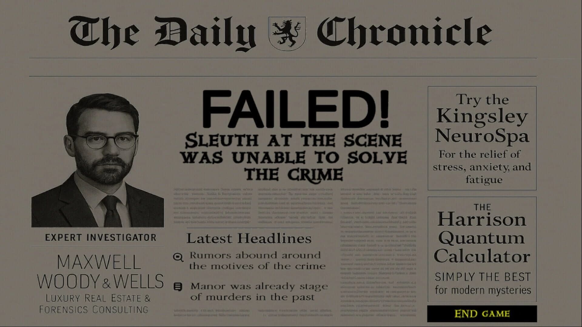 Death in the Manor screenshot 4