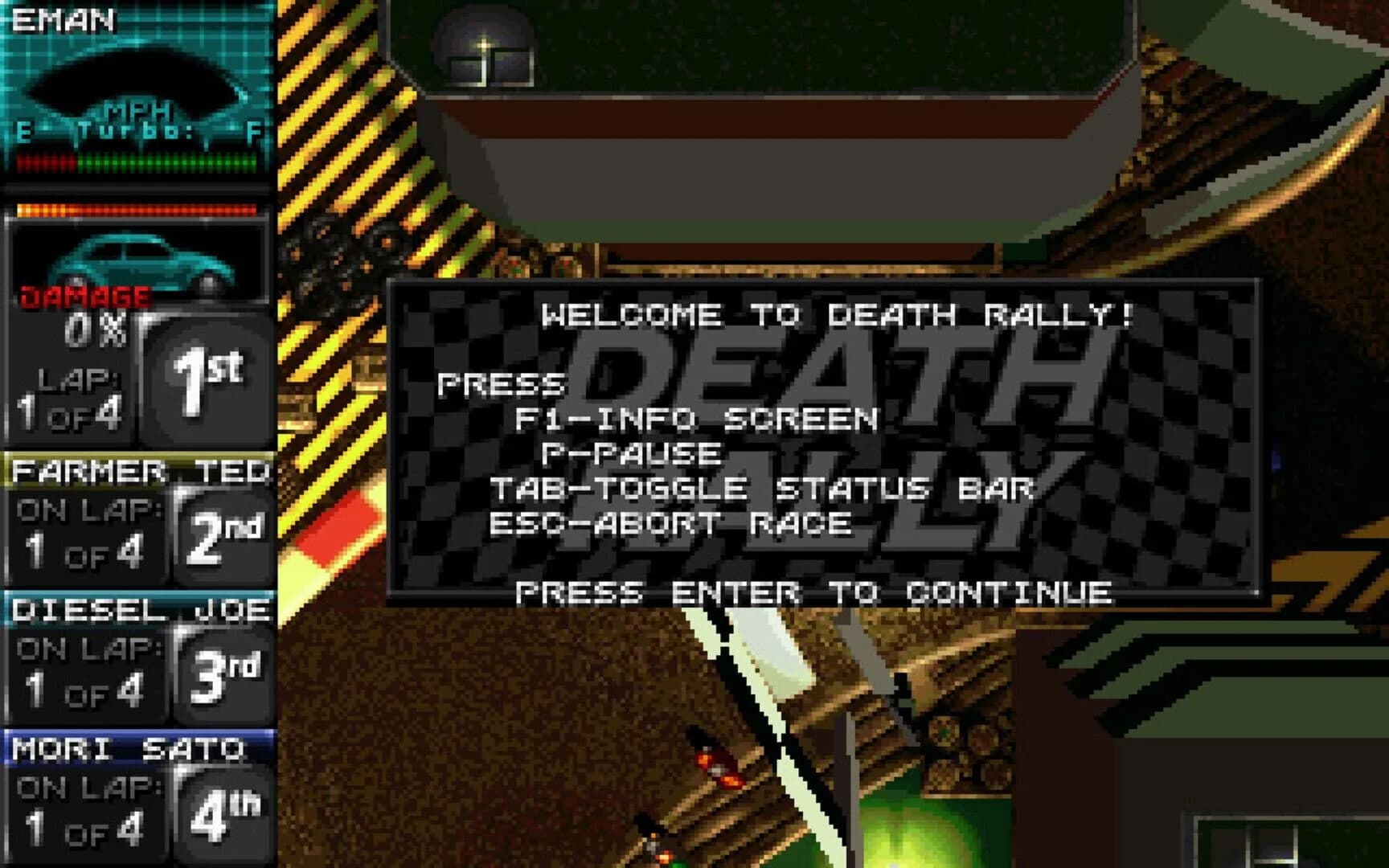 Death Rally screenshot 1