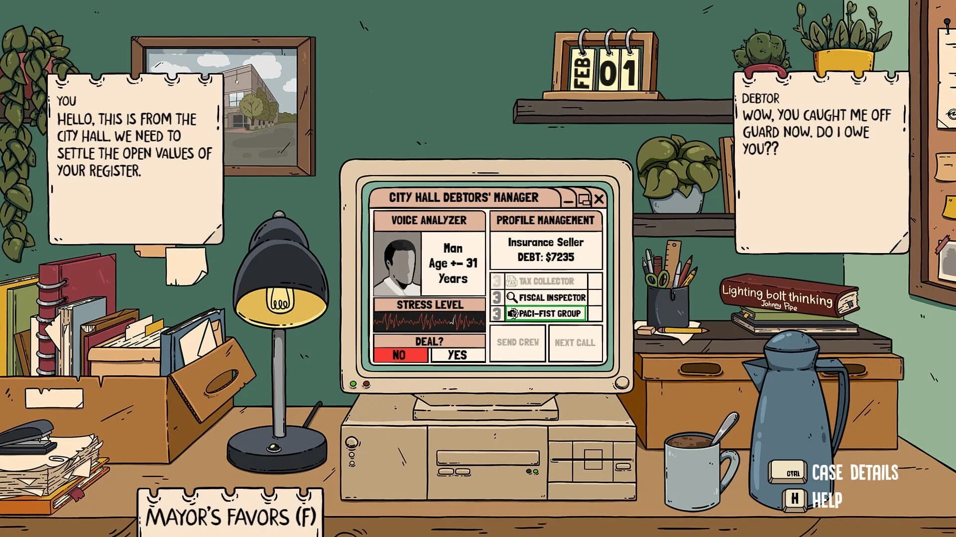 Debtors' Club screenshot 1