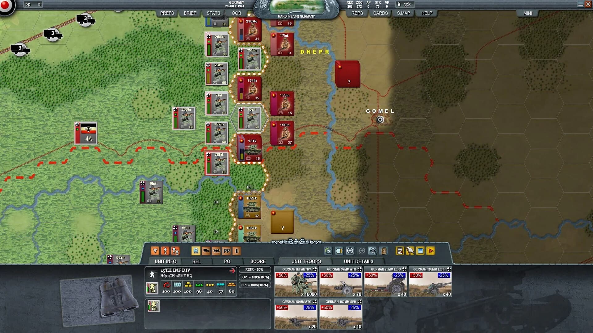 Decisive Campaigns: Barbarossa screenshot 2