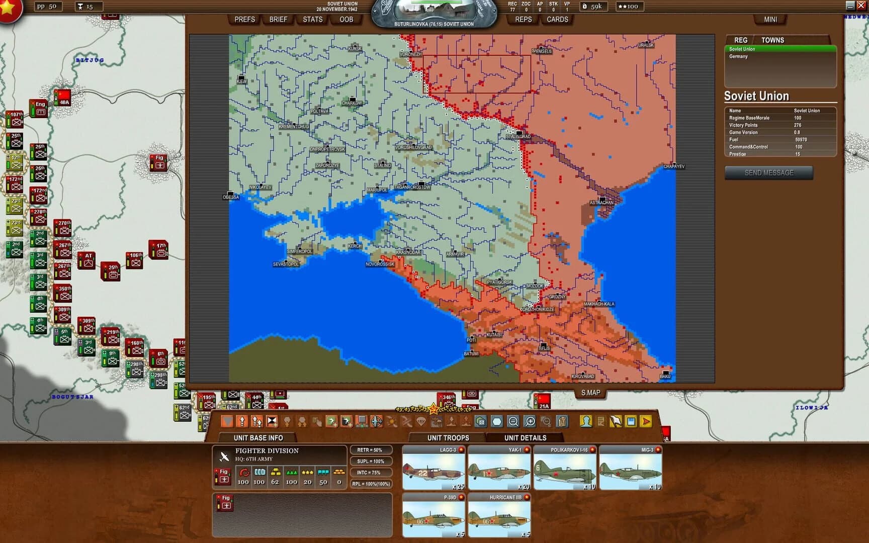 Decisive Campaigns: Case Blue screenshot 2