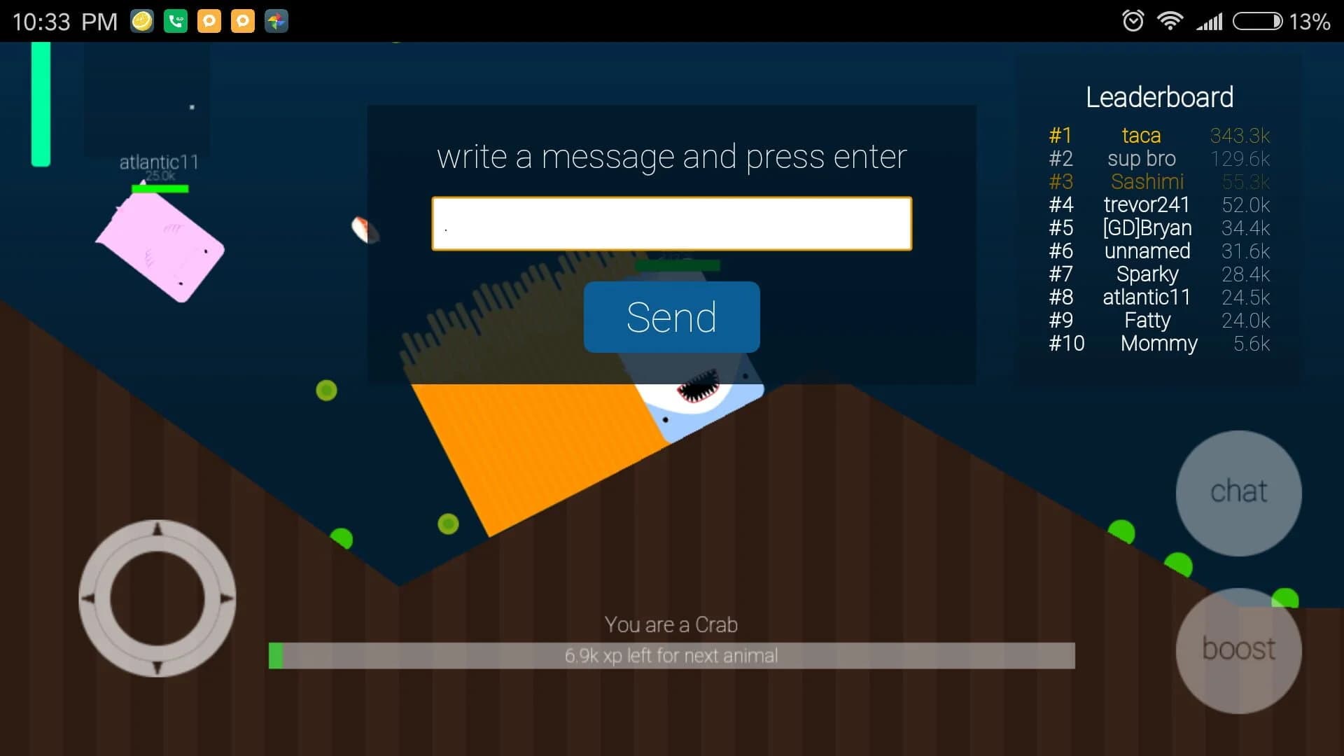 Deeeep.io screenshot 4