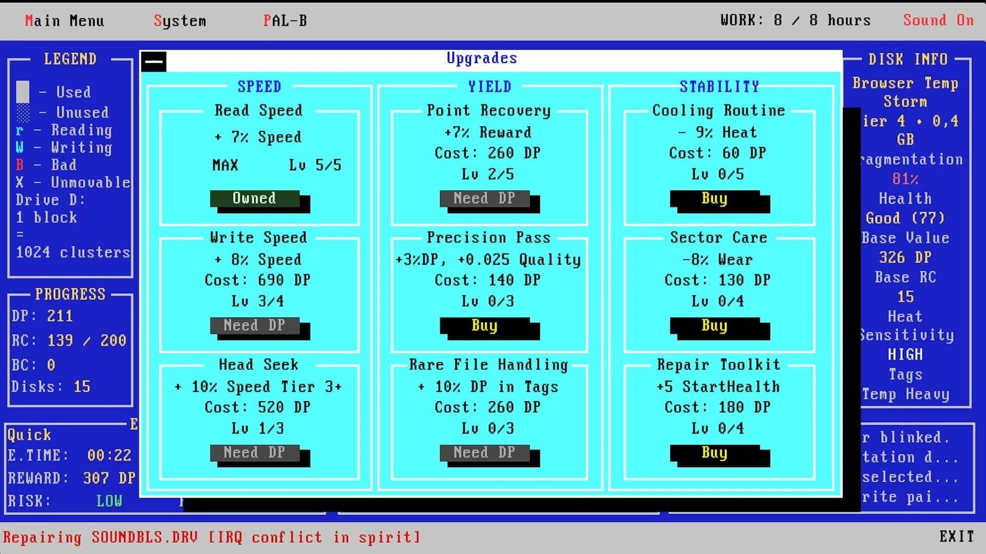 Defrag Incremental screenshot 2