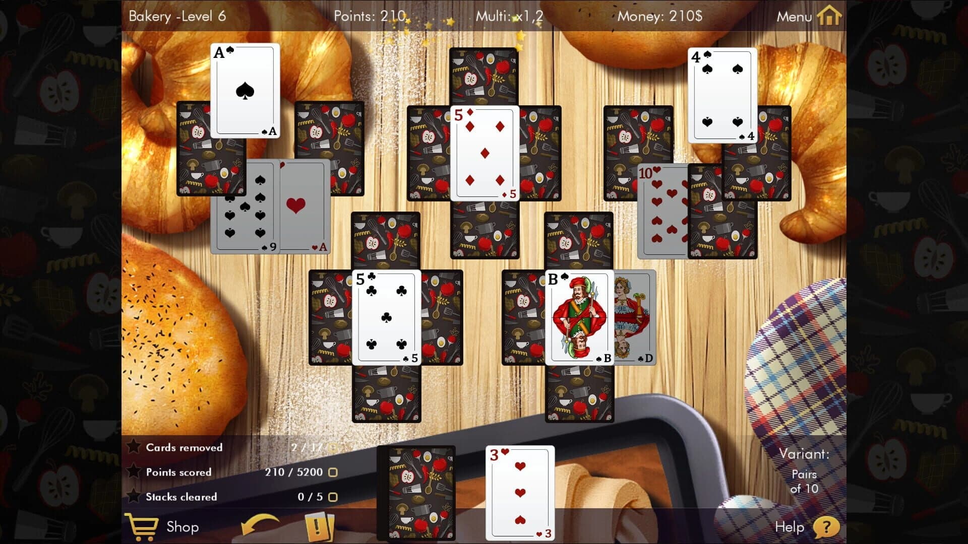 Delicious Solitaire screenshot 3