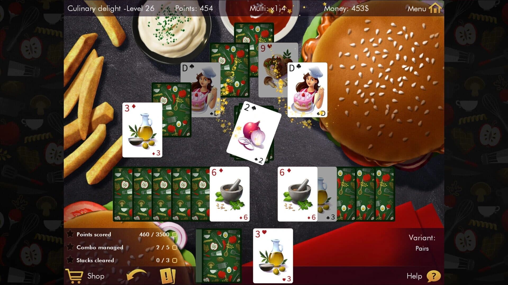 Delicious Solitaire screenshot 5