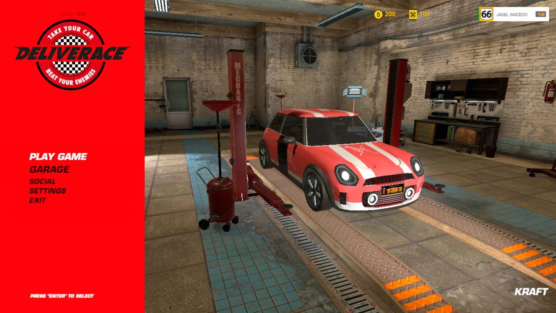 Deliverace screenshot 1