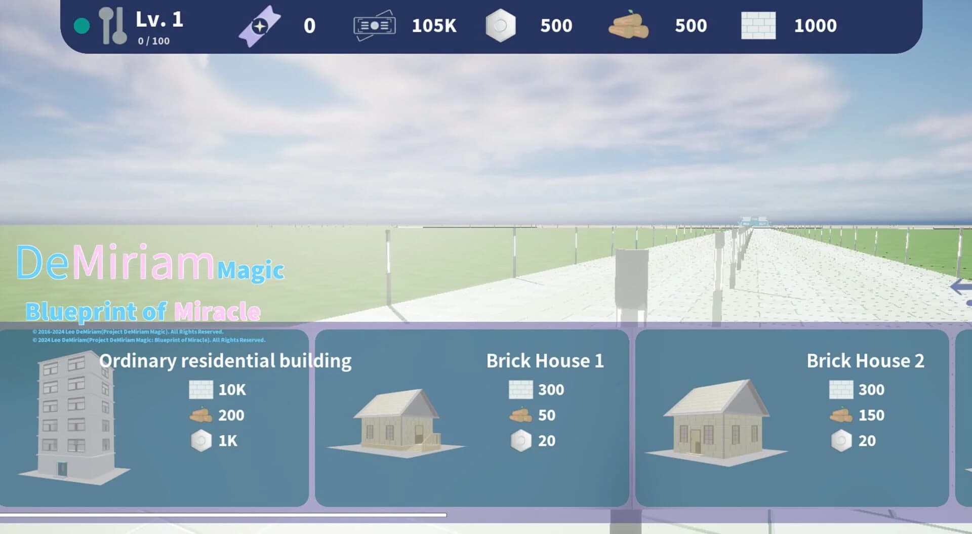 DeMiriam Magic: Blueprint of Miracle screenshot 1