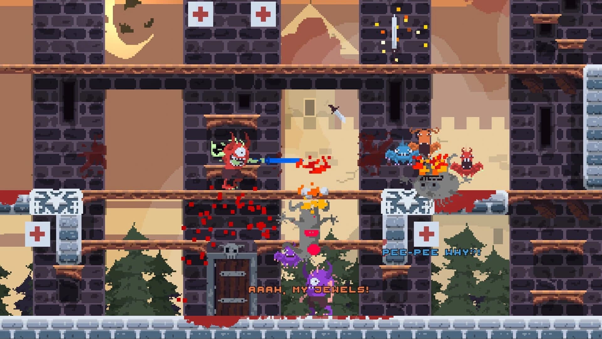 Demon Raiders: Bloody Gems of Blood screenshot 1